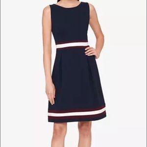 Tommy Hilfiger Color blocked A - Line Dress